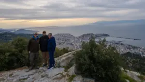 0001 on the mountain top at neapolis kavala greece