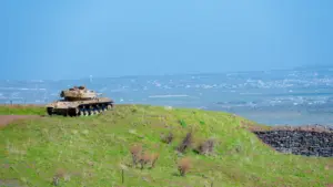 002 tank on golan heights a miemory of the six day war